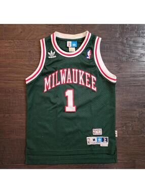 Oscar Robertson Milwaukee Bucks Adidas Hardwood 70-71 M L+2